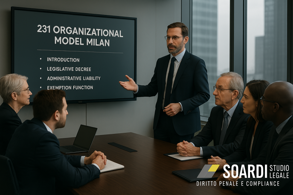 Modello Organizzativo Compliance Decreto 231 Milano