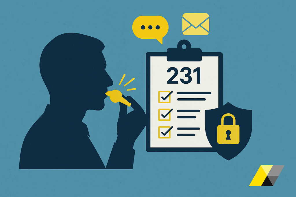 Sentenza whistleblowing Protection Decreto 231 2001 Modello Organizzativo 231